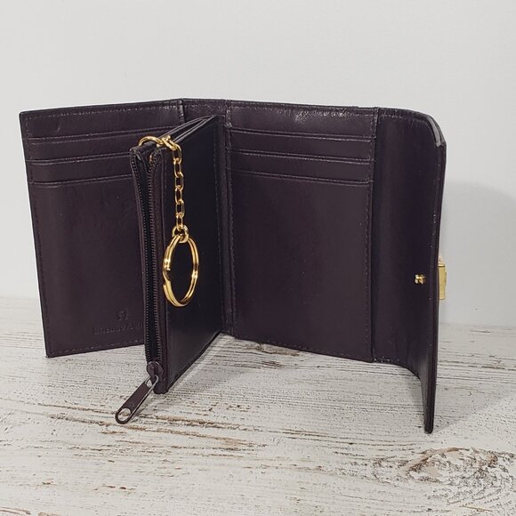 Vintage Oxblood Leather Aigner Keychain Wallet - Picture 3 of 6